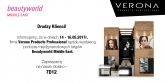 Verona Products Professional zaprezentuje się na targach Beautyworld Middle East w Dubaju