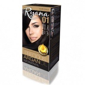 Permanent Color Cream Ryana 01 - Black Velvet