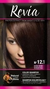 Hair Colour Shampoo Revia 12.1 - Natural brown