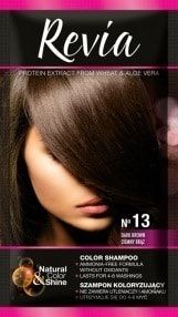 Hair Colour Shampoo Revia 13 - Dark brown
